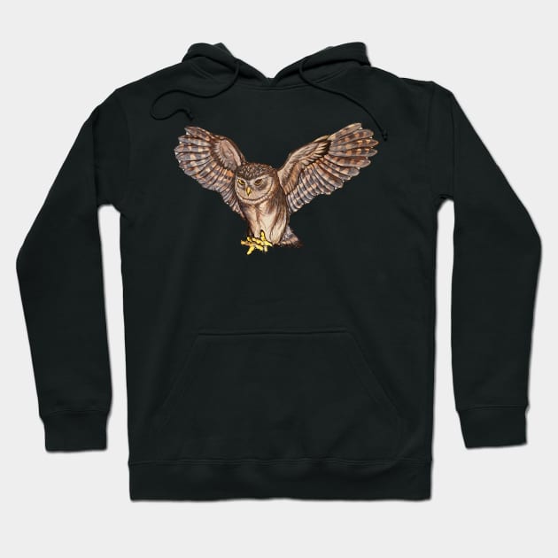 Attacking owl Hoodie by uniqueecconcept